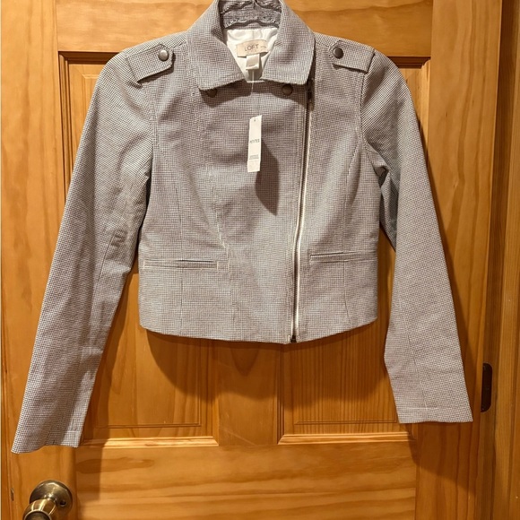 Ann Taylor LOFT Moto Jacket NWT - Picture 1 of 12